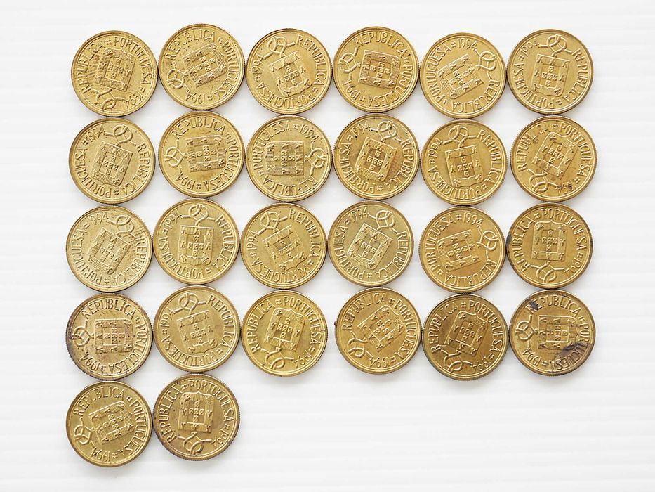Lote de 26 Moedas 1 Escudo 1994