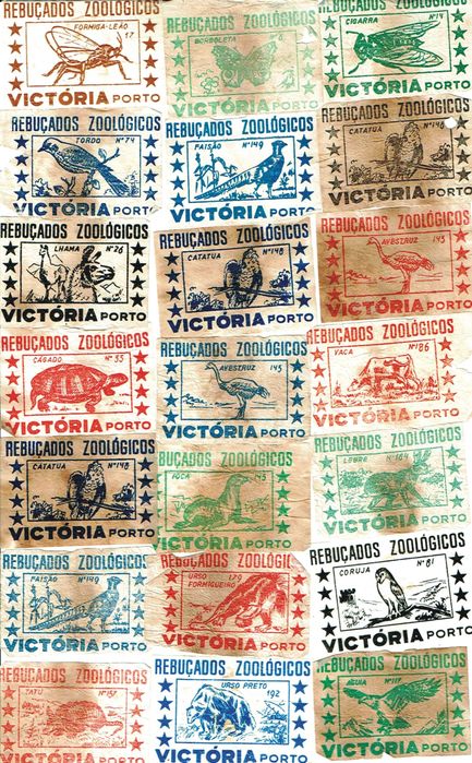 21 Vintage Zoo Animal Candy Wrappers by Vitória – Porto