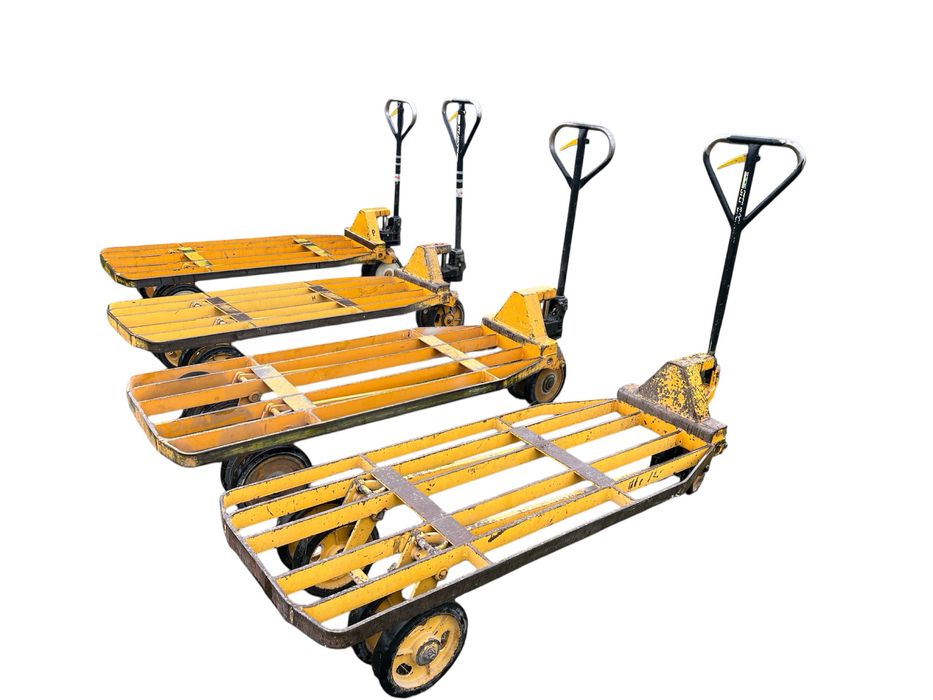 Wózek platformowy hydrauliczny Steinbock – L 160 cm – udźwig 2200 kg