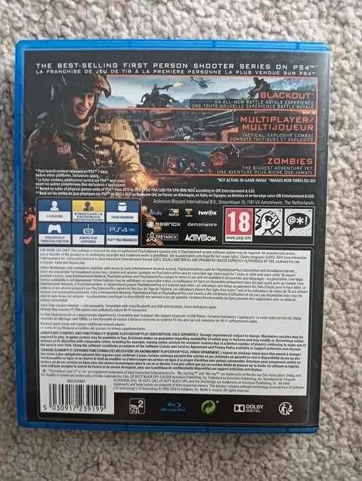 Call of Duty - Black Ops IIII - PS4	Playstation 4  Como novo!*