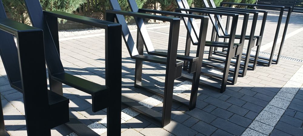 Nogi metalowe do stołu ławki