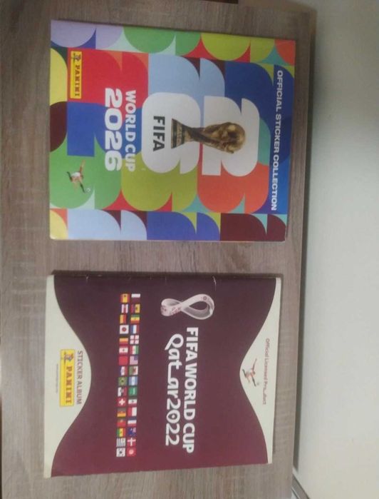 Cadernetas completas do mundial de 2022 e de 2026