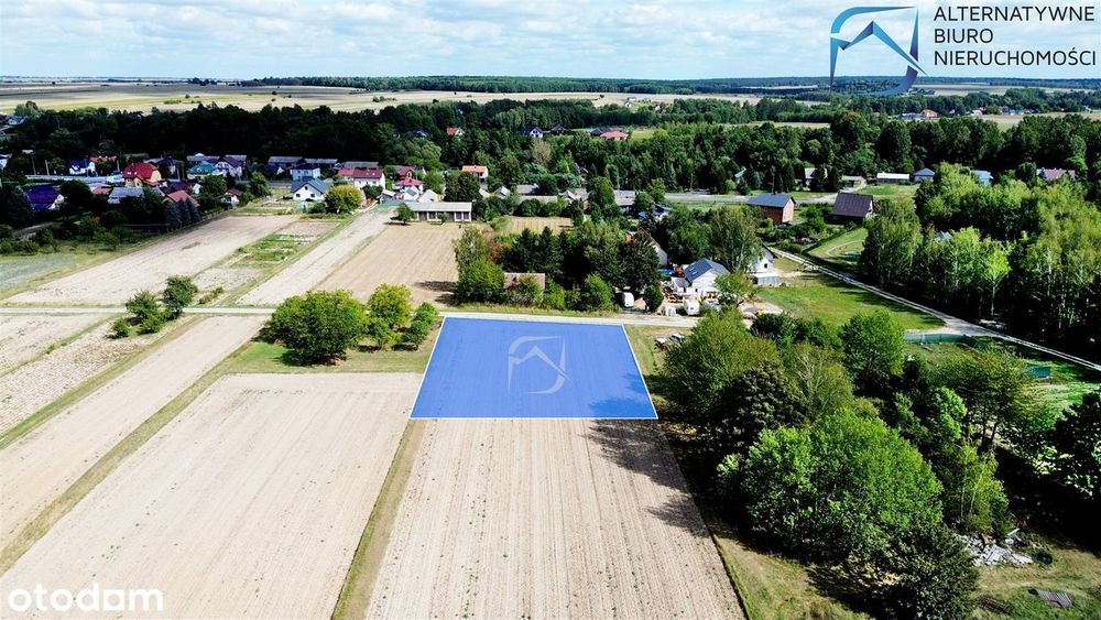 Działka 1587 m²|Głuszczyzna|13 km do centrum
