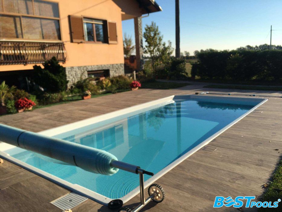 Basen SANTORINI 10.5x3.7x1.55m z filtracją - PRODUCENT Bestpools