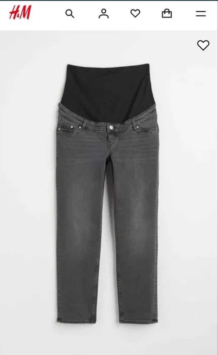 Нові джинси H&M для вагітних, розмір M.