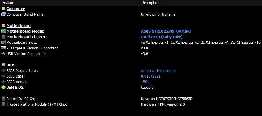 Komputer do gier Inter Core I7 7700K | GTX1080 | SSD 500GB |  RAM 32GB