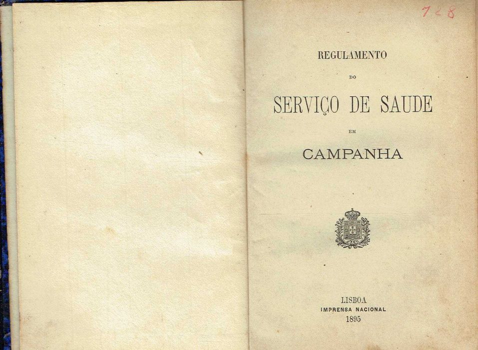 15892

Regulamento do Serviço de Saúde em Campanha