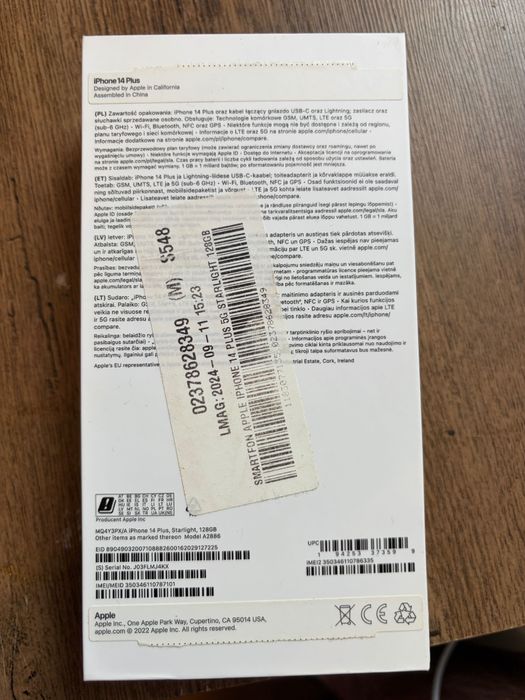 Iphone 14 plus Gwarancja