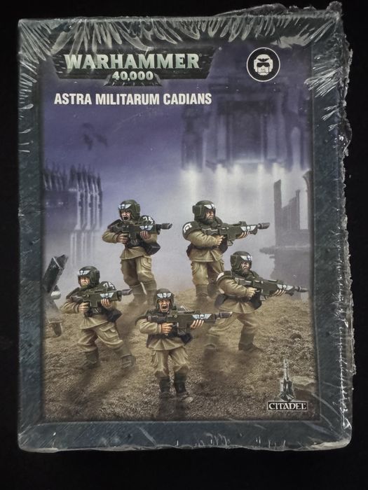 Warhammer 40k Astra Militarum Cadians 5 szt. Easy to Build OOP NOWY