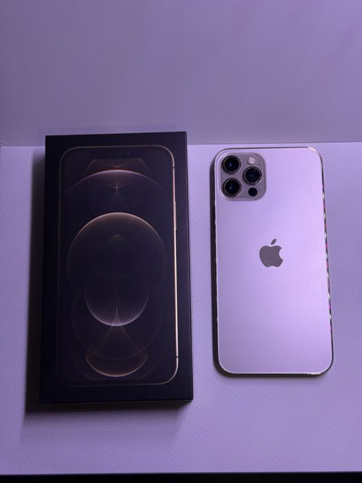 iPhone 12 Pro 256Gb złoty  stan idelany pudełko kabelek nowe szkło hartowane