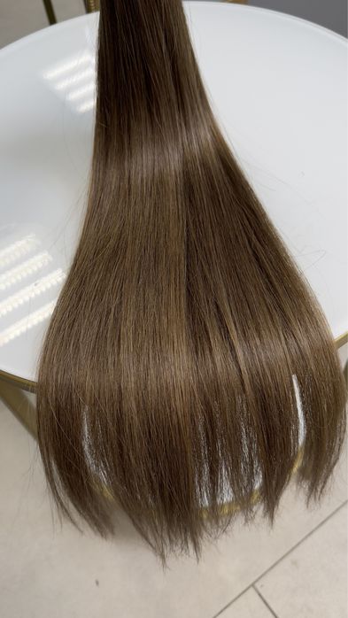 Волосы для наращивания. Русые Натуральные волосы 50, 60 и 70 см