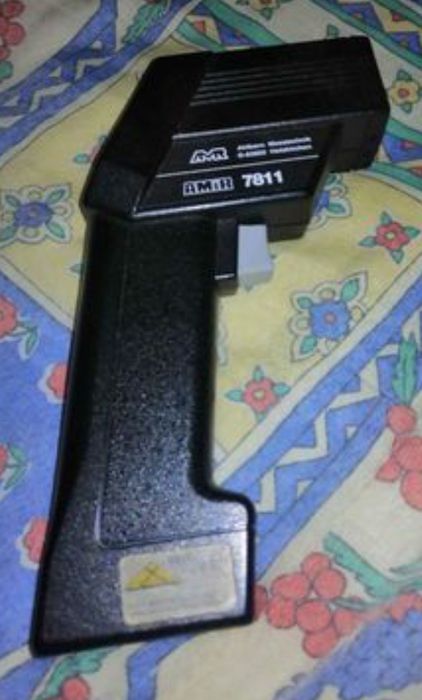 Medidor temperatura com caixa