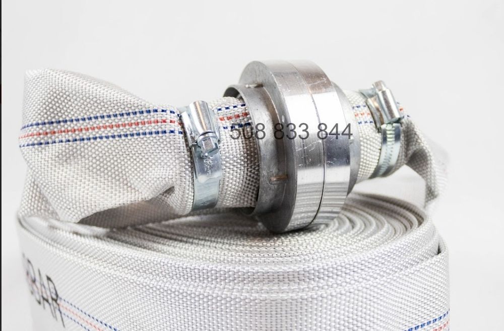 Wzmocniony Wąż Strażacki 20 m Przewód 2 Cale 8 BAR 52MM