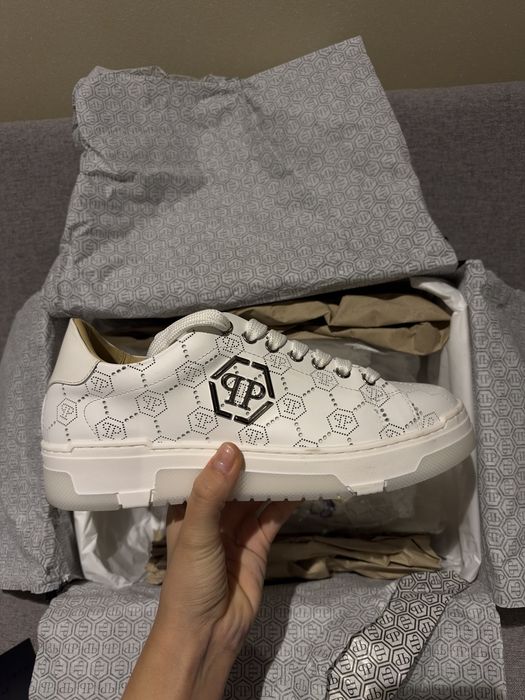 Philipp Plein кросівки білі