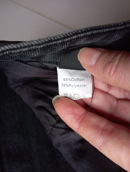 Spodnie dżinsowe Shein XS czarne