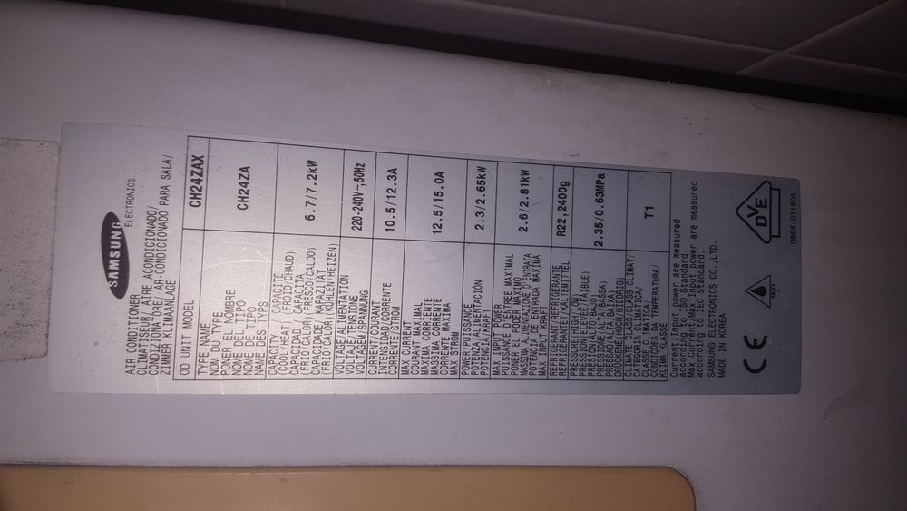 Ar condicionado Samsung