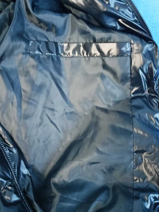 Bardzo ciepła gruba długa kurtka puchowa Black&Fis