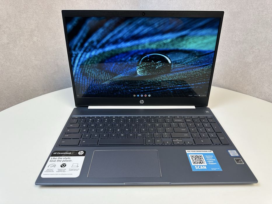 Хромбук НР 15 FHD ips sensor intel i5 8250u Ram 8Gb Ssd 128Gb