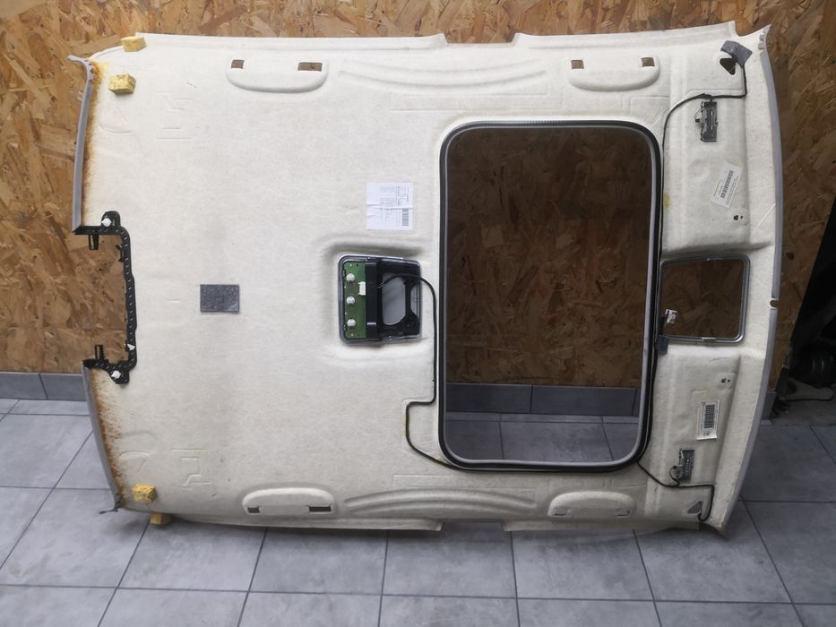 Podsufitka BMW e90 pod szyberdach szara