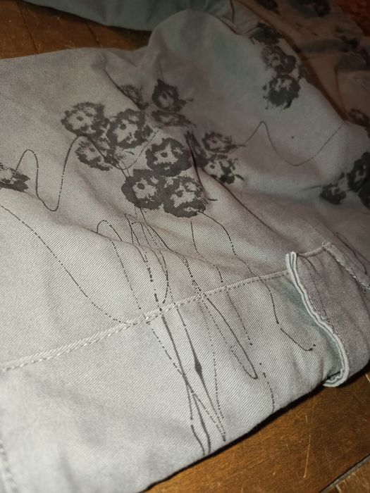 Spodnie zwężane slim tiedye tye dye ze wzorami wzorem