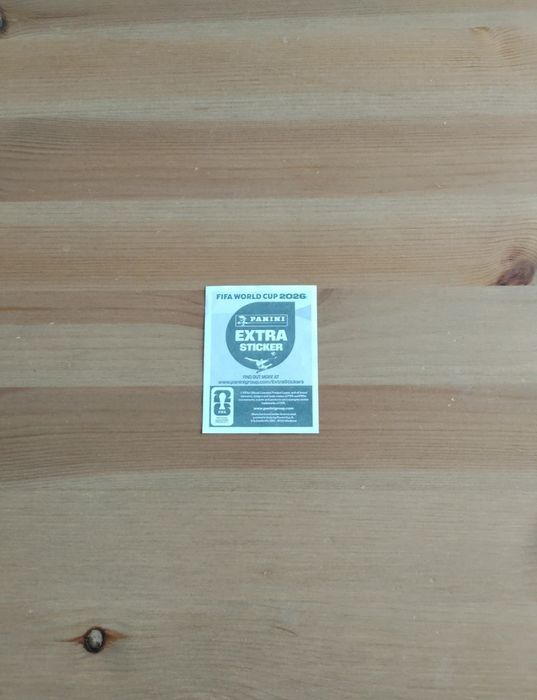 Extra sticker Mundial de 2026 de Frederico Valverde  Gold
