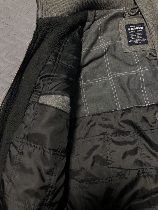 Casaco canadiana com pêlo