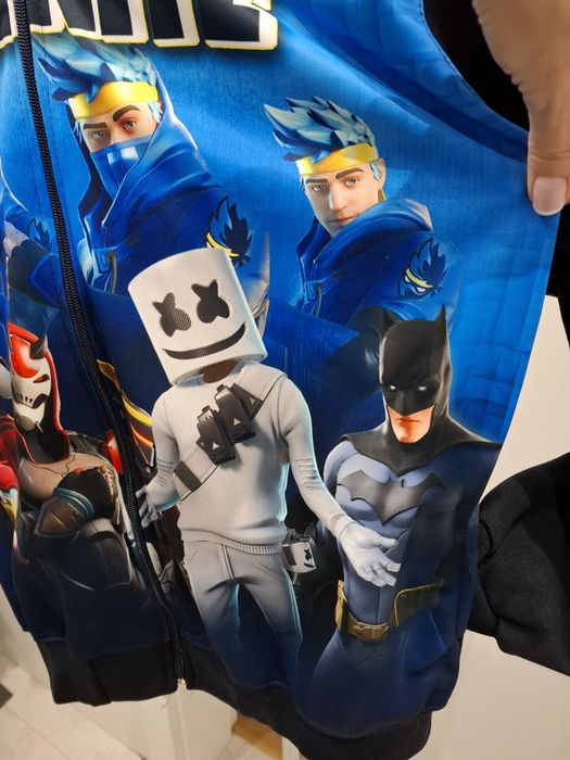 Granatowa bluza Fortnite 158 nowa
