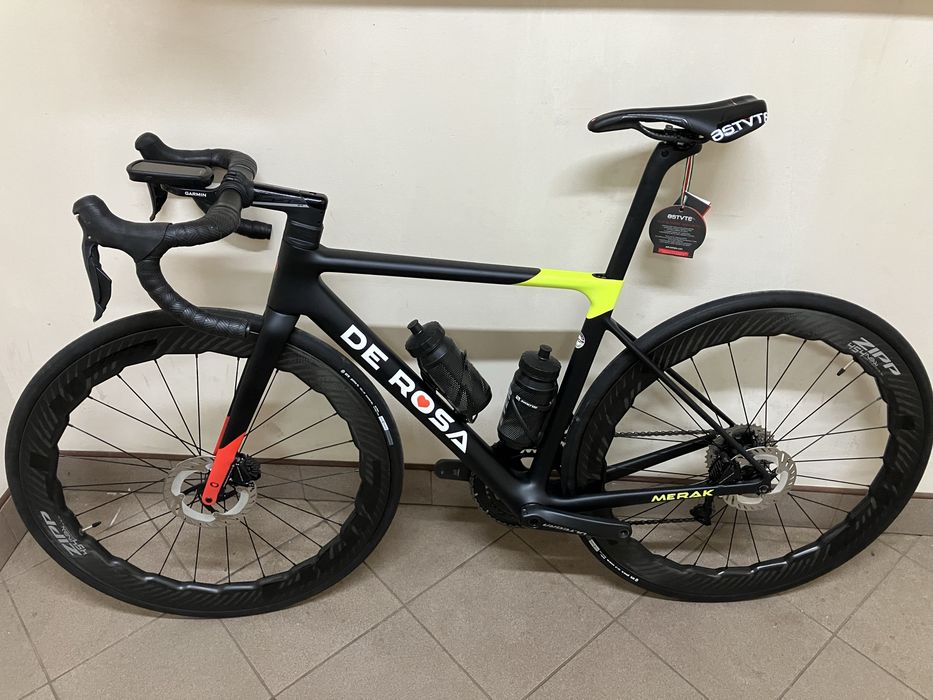 De Rosa Merak  6.9 kg. Ultegra di2. Jak nowy!!! Video!