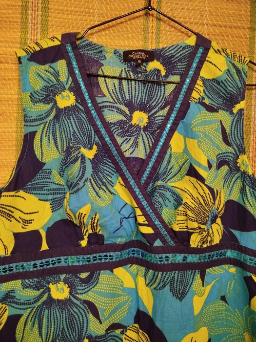 Платье лёгкое, 100 % хлопок, размер 50-52