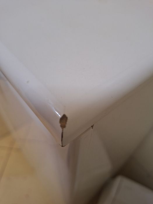 Komplet mebli łazienkowych z lustrem – KOŁO