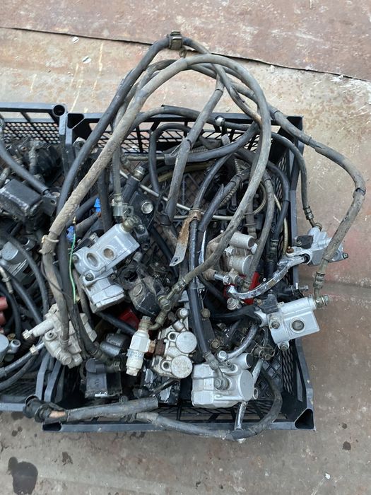 Тормоза на скутер супорт шланг машинка тормозная система передня задня ...