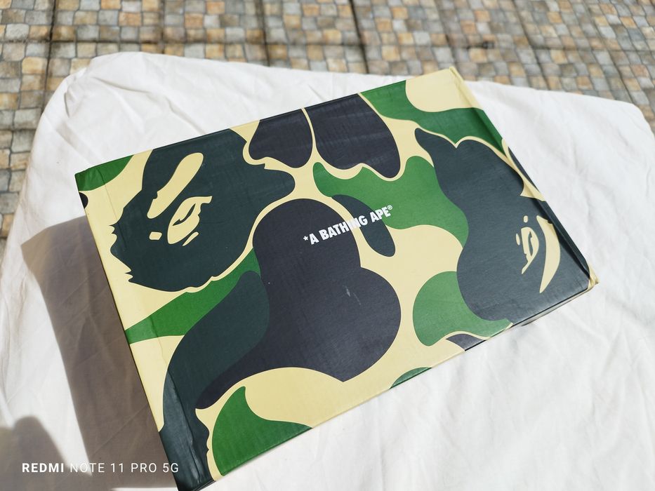 Tênis bape Marvel versão Hulk