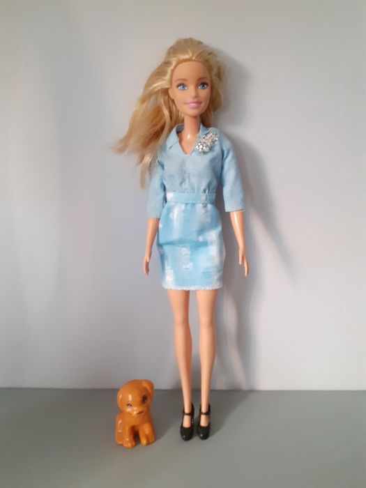 Lalka barbie z pieskiem oryginalna