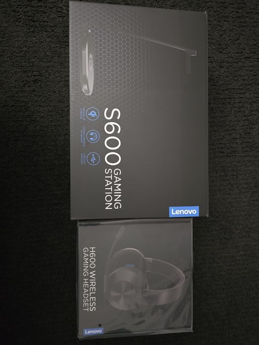 Hedset lenovo + base carregamento