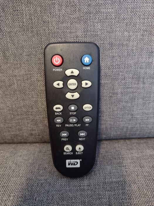 Oryginany Pilot Western Digital WD WDTV001RNN WDTV  Sprawny