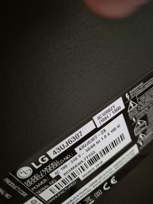 Telewizor LG 43 cale 4k Smart tv stan bardzo dobry
