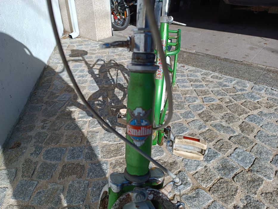 Bicicleta clássica Esmaltina Cinderela anos 70