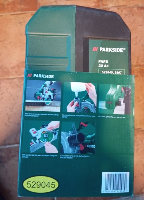 Cortador de azulejos a bateria Parkside 20V