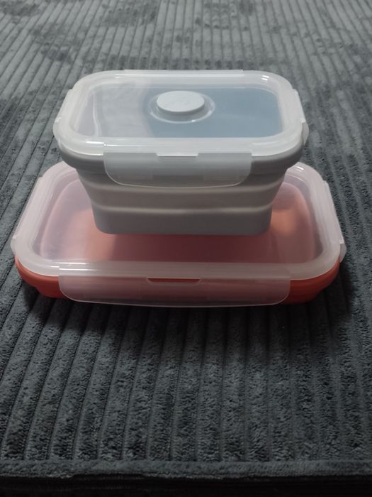 Pojemniki silikonowe 2 sztuki