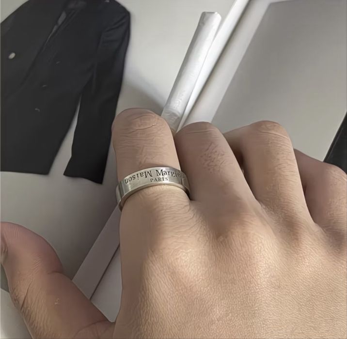 ‼️СКИДКА‼️ Кольцо Maison Margiela Marsiela mm6 металеве РЕГУЛЮЄТЬСЯ олх доставка