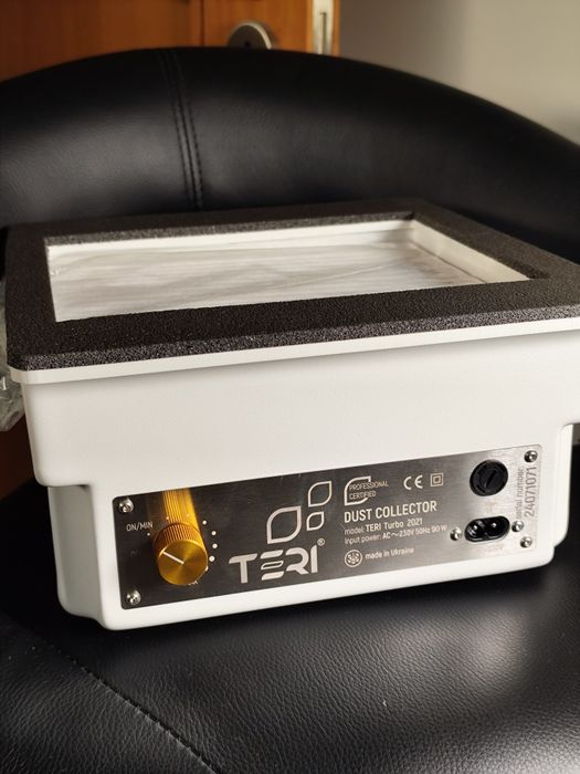 Aspirador para mesa de manicure TERI Turbo novo, ainda com garantia