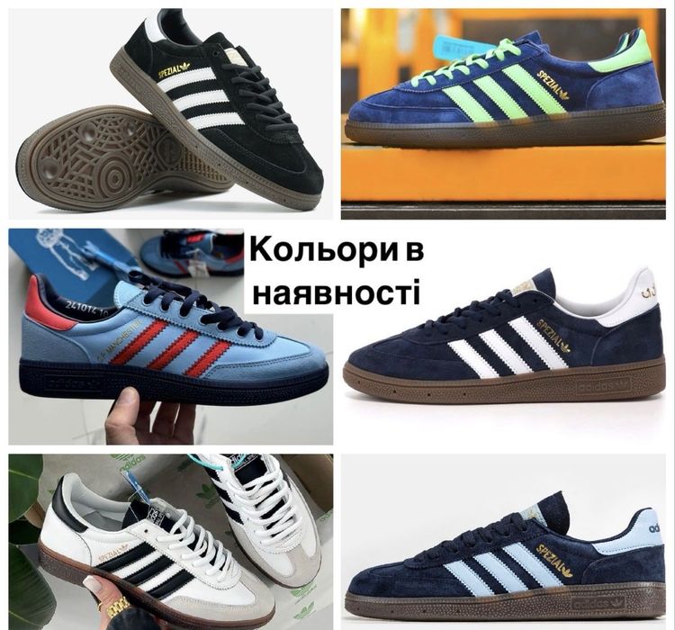 Топ Модель! Кросівки Adidas Handball Spezial Navy Gum, Адідас Сині, adidas
