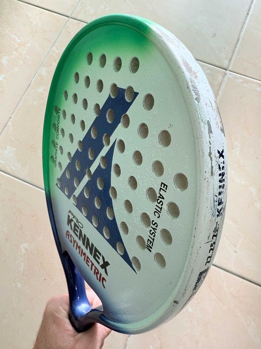 Raquete Pro Kennex Asymmetric Graphite Padel Oldschool - colecionador
