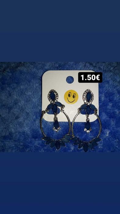 Brincos e anéis novos