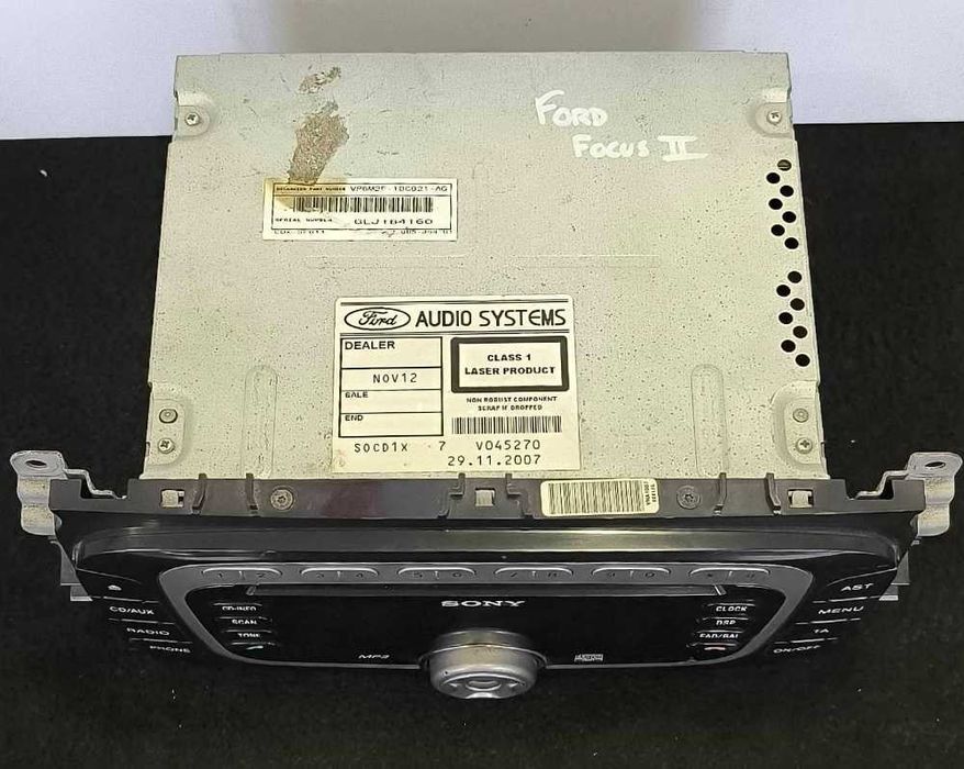 Rádio / Auto Rádio 7M5T-18C939-JE - FORD FOCUS II