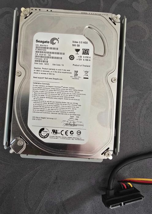 Disco rígido 500 gb