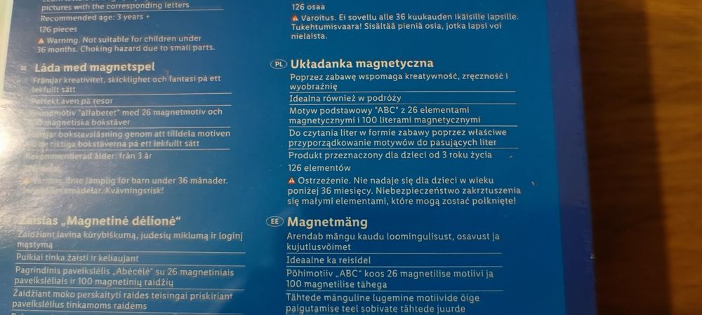Układanka magnetyczna