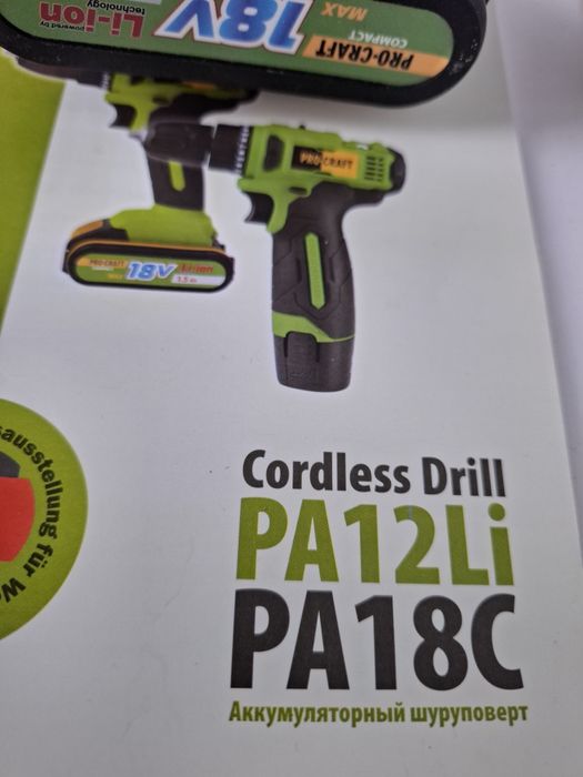 ProCraft аккумулятор к шуруповерту 18V