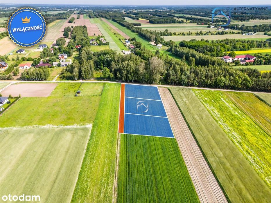 Ustawne działki budowlane - Kolonia Krasienin
