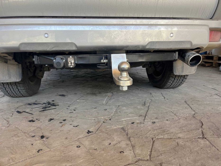 Фаркопи з балкою Toyota L. C. Prado 120 та 150 без підрізки бампера